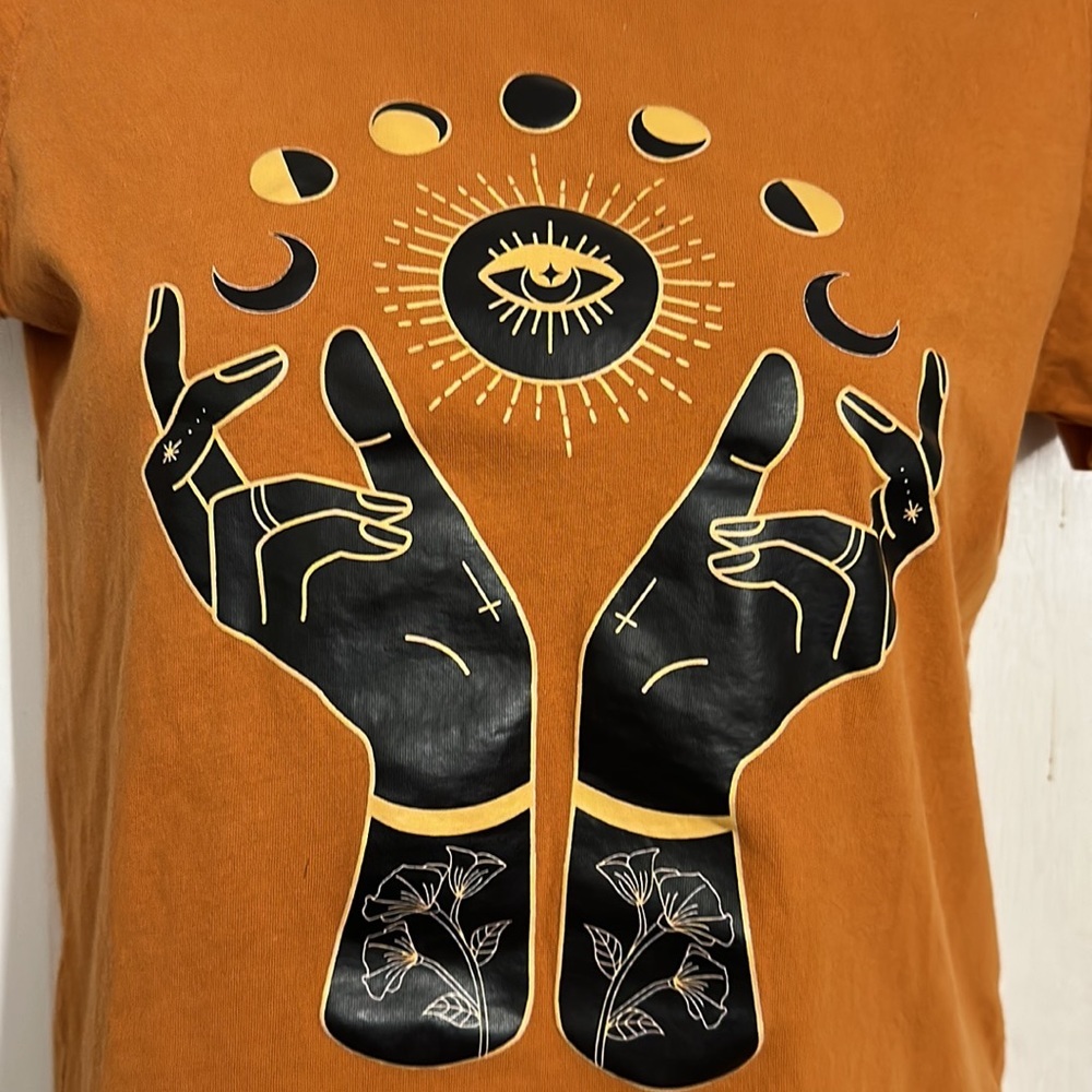Chicyea Custom Moons Evil Eye T-Shirt Size Medium - Picture 5 of 6